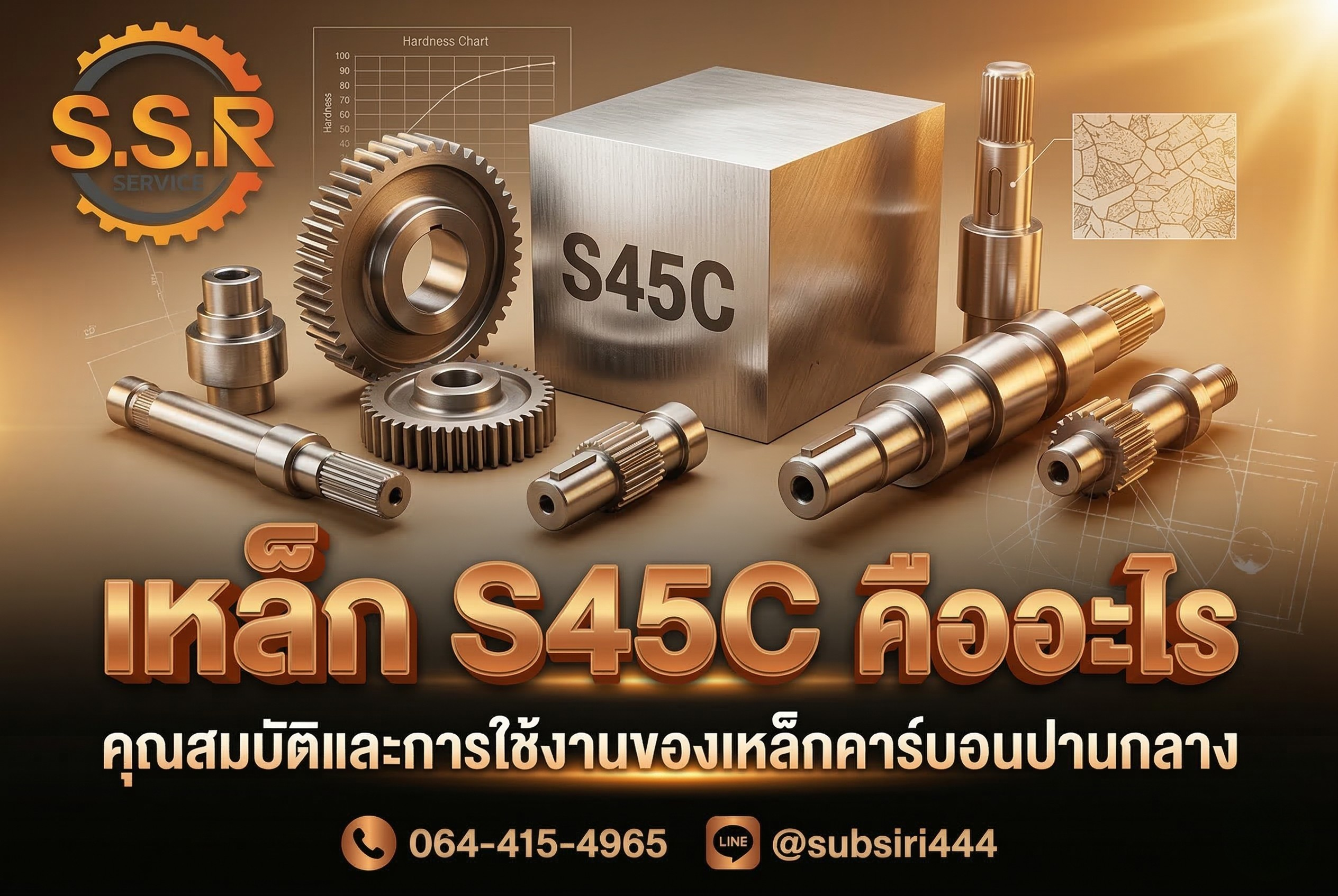 เหล็ก S45C คืออะไร